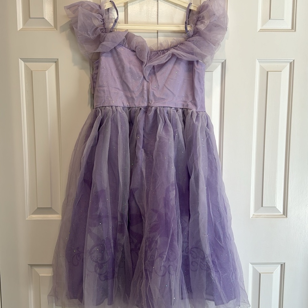Disney parks Shanghai Disney Resort Rapunzel mesh off shoulder dress for adults - Picture 5 of 11